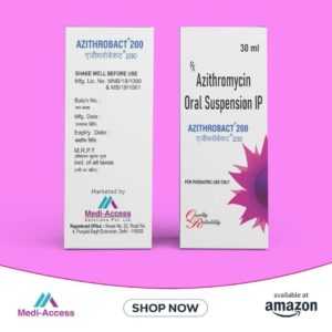 🔹 Azithrobact 200 Suspension Bottle – 30ml 🔹 Azithromycin 200mg Syrup for Bacterial Infections 🔹 Doctor-Prescribed Antibiotic for Respiratory & Skin Infections 🔹 Easy-to-Use Oral Suspension for Fast Recovery