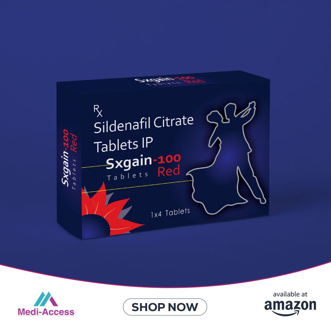 Medi Access Dri V meme post (1) SXGAIN-100 Sildenafil Citrate 100mg tablets for men’s performance