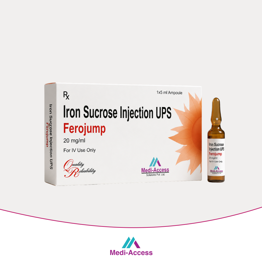 Ferojump Injection – 20 mg/ml, 1 × 5 ml Ampoule